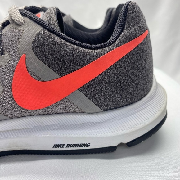 Nike women’s Runswift sneakers 8.5 gray and orange ATHLETIC RUN WALK ATHLEISURE - Picture 9 of 10